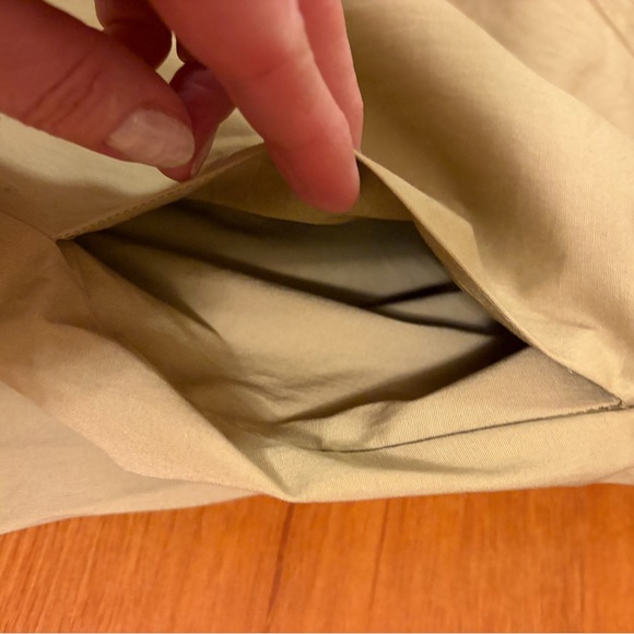 Elegant Tan Sleeveless Dress - Picture 5 of 14